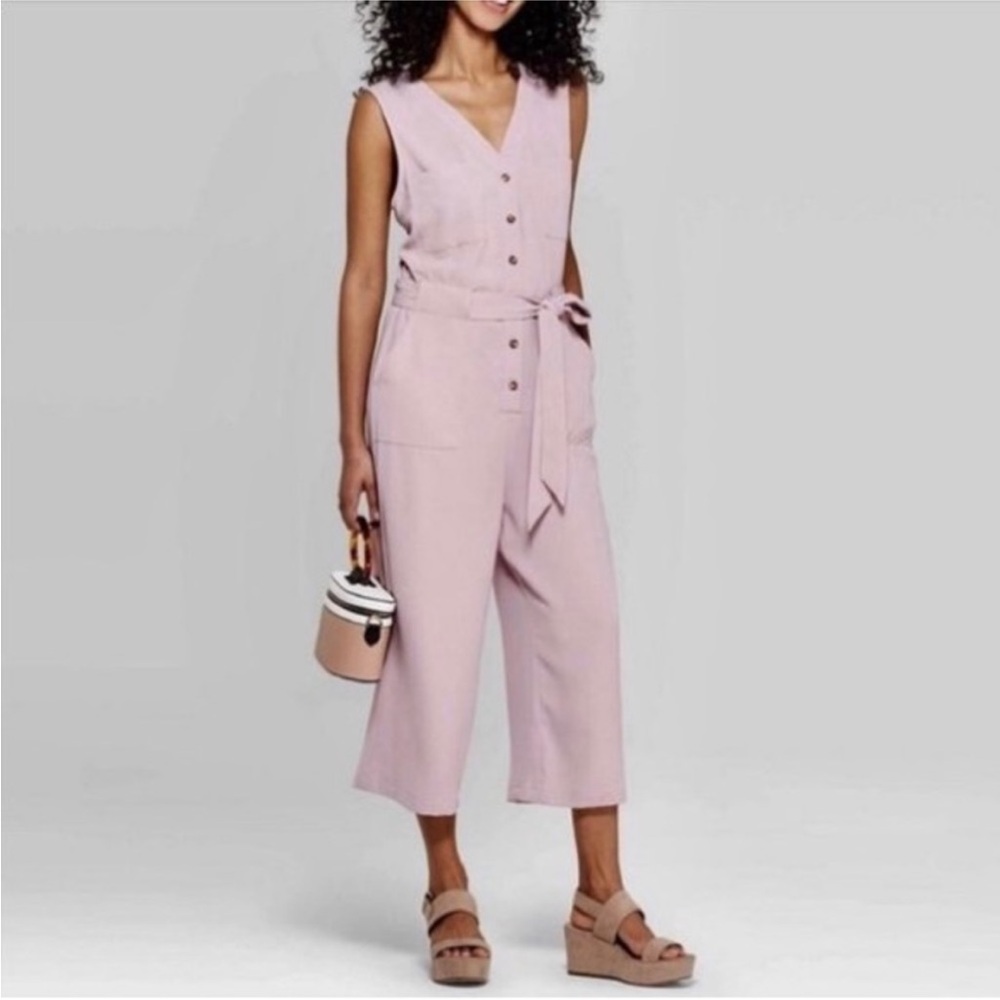 Universal Thread Lilac Sleeveless Jumpsuit